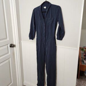 BRIDGE & BURN Navy Blue Jumpsuit Outfit